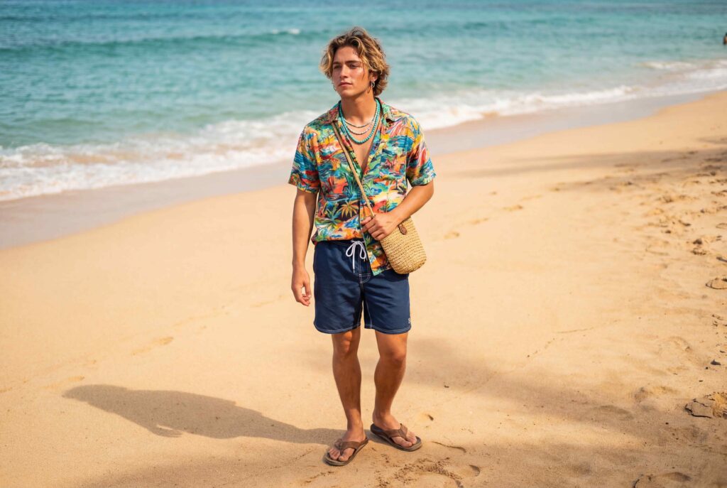 11 Beach Outfit Men To Elevate Your Style Beach Outfit Men Featured 1024x687