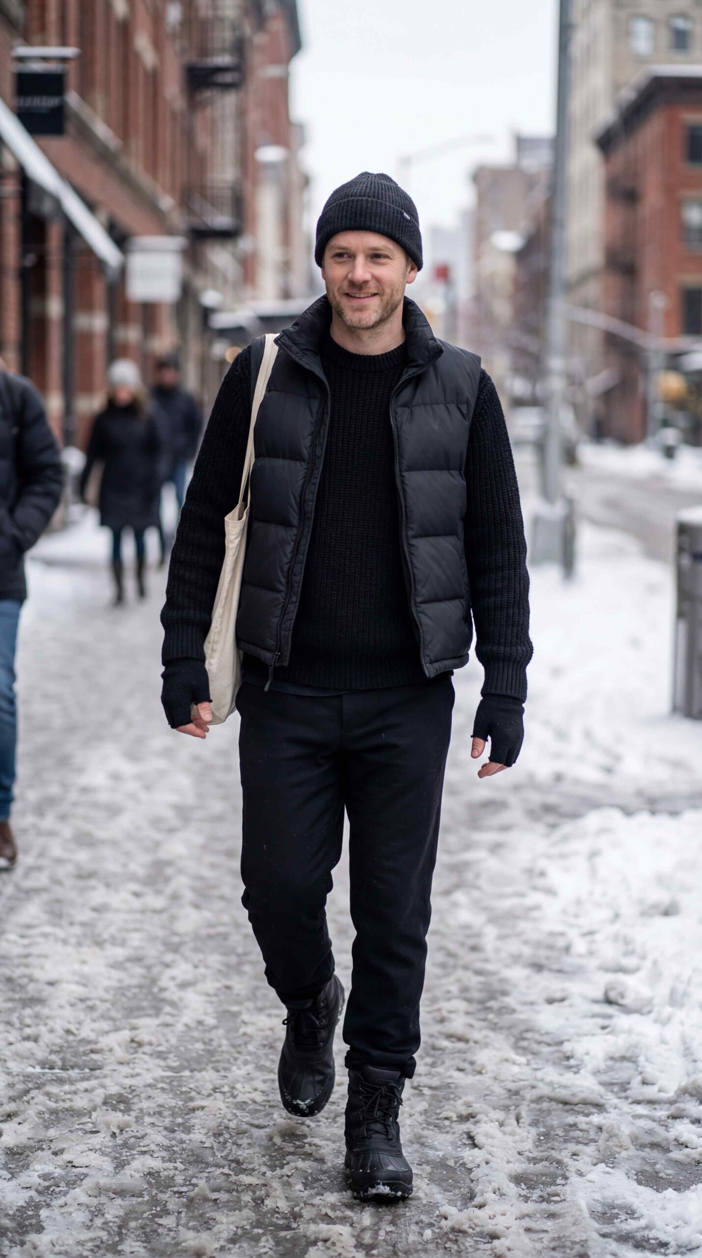 11 Black Outfit Men To Wear In 2026 Winter Black Layers