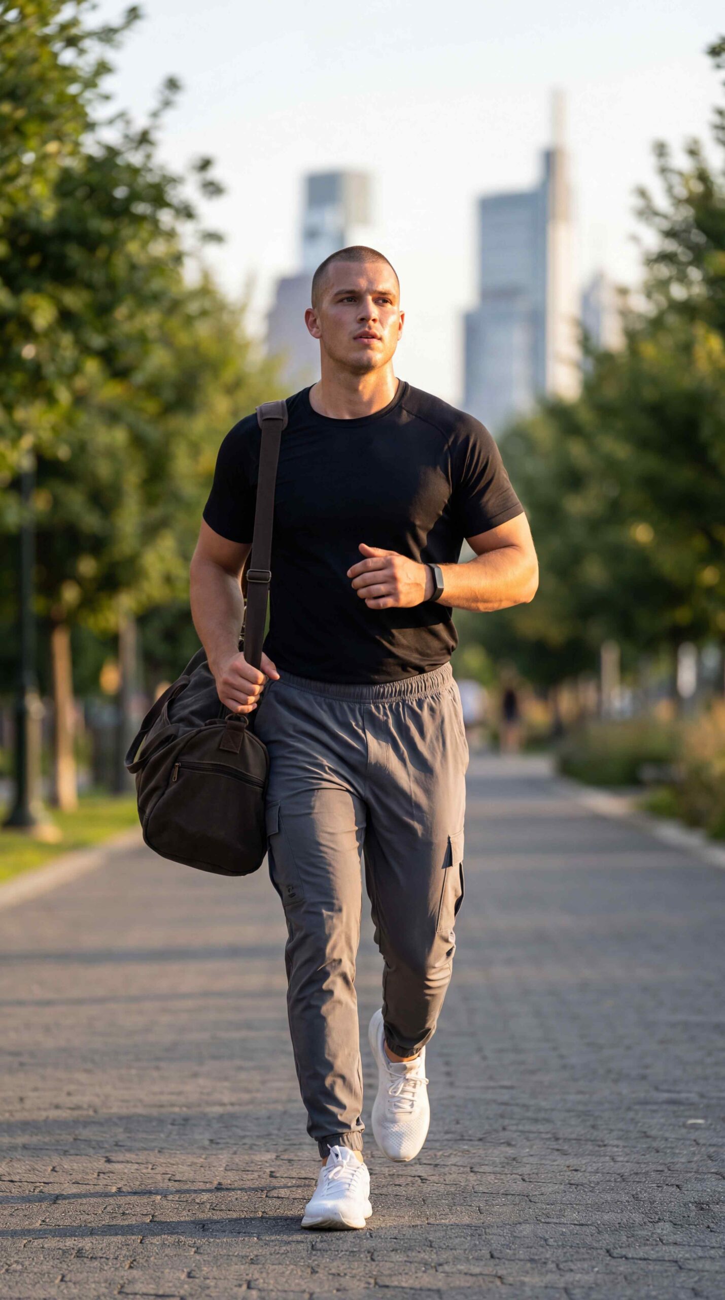 Athleisure Cargo Pants Outfit Men