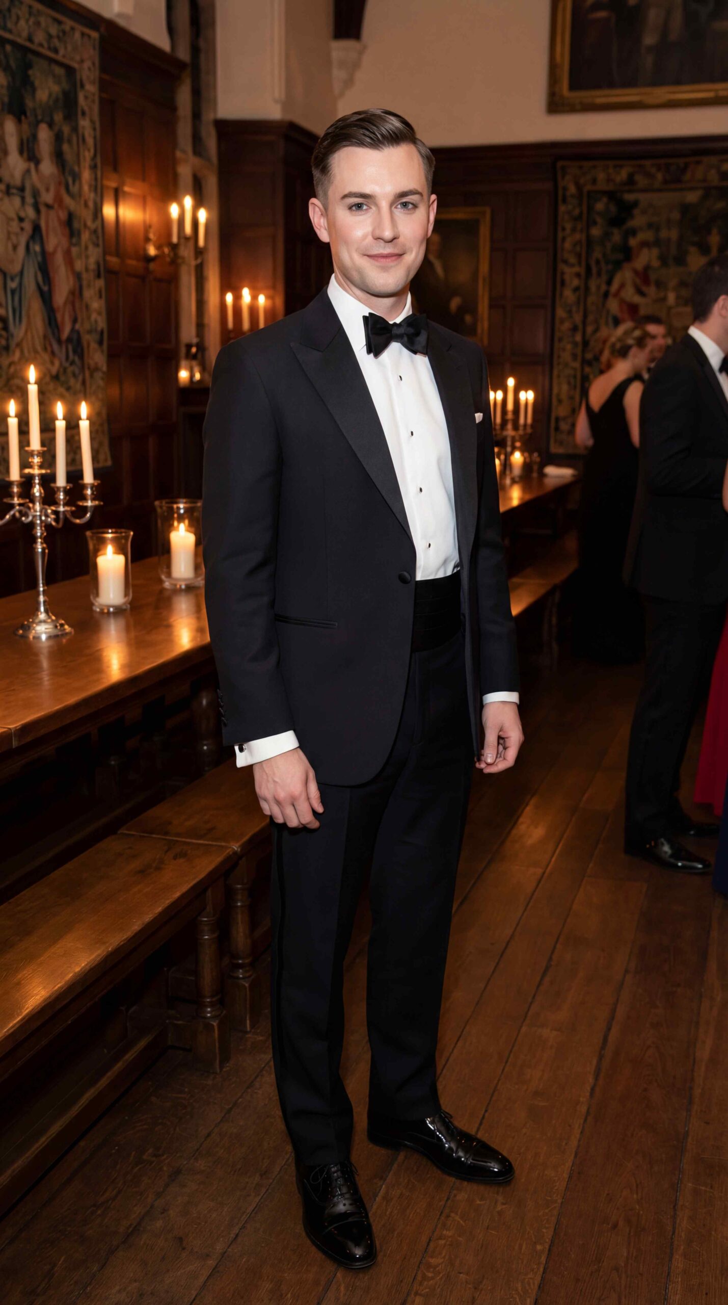 Classic Black Tuxedo Formal Men Outfit