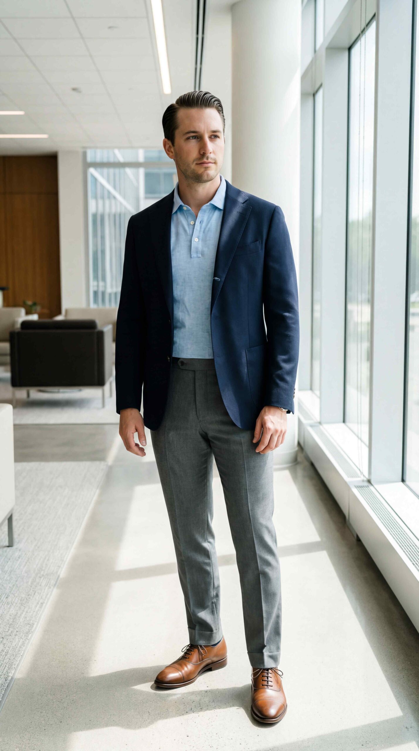 Smart Casual Polo Outfit