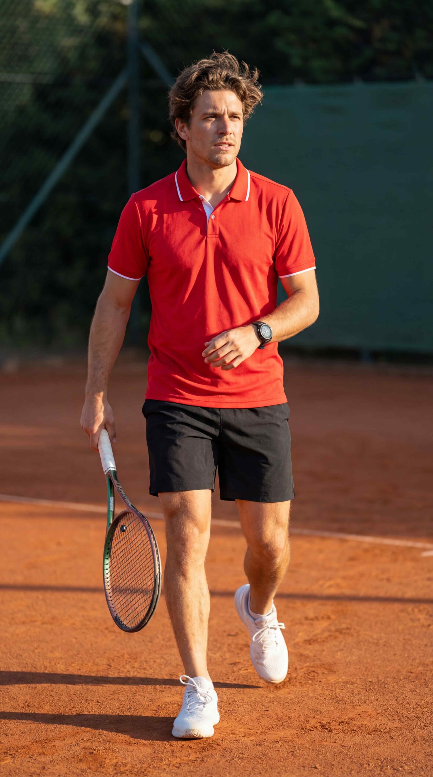 Sporty Polo Shirt Outfit Men