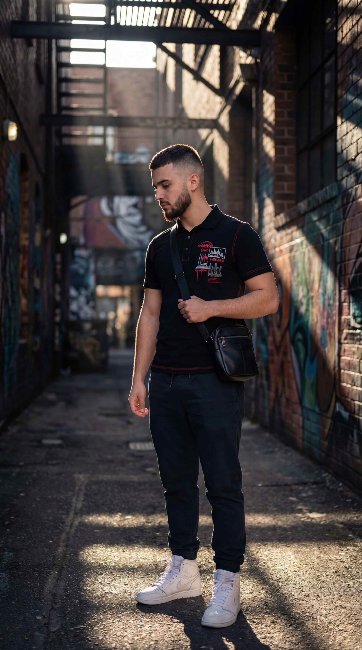 Urban Polo Shirt Outfit Men