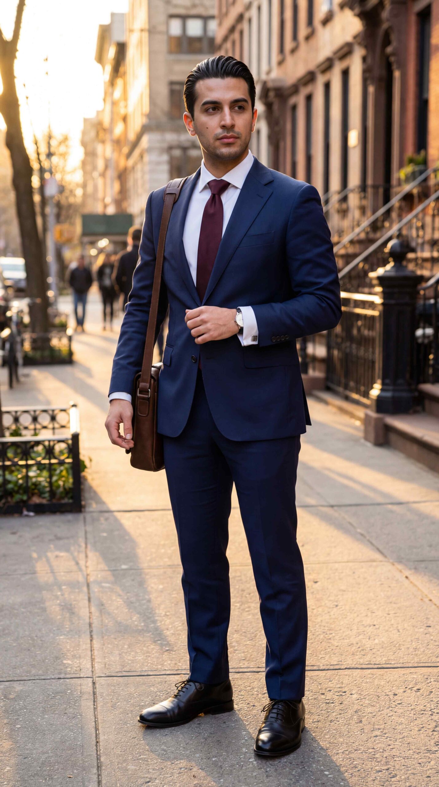 Classic Navy Semi Formal Men Outfit