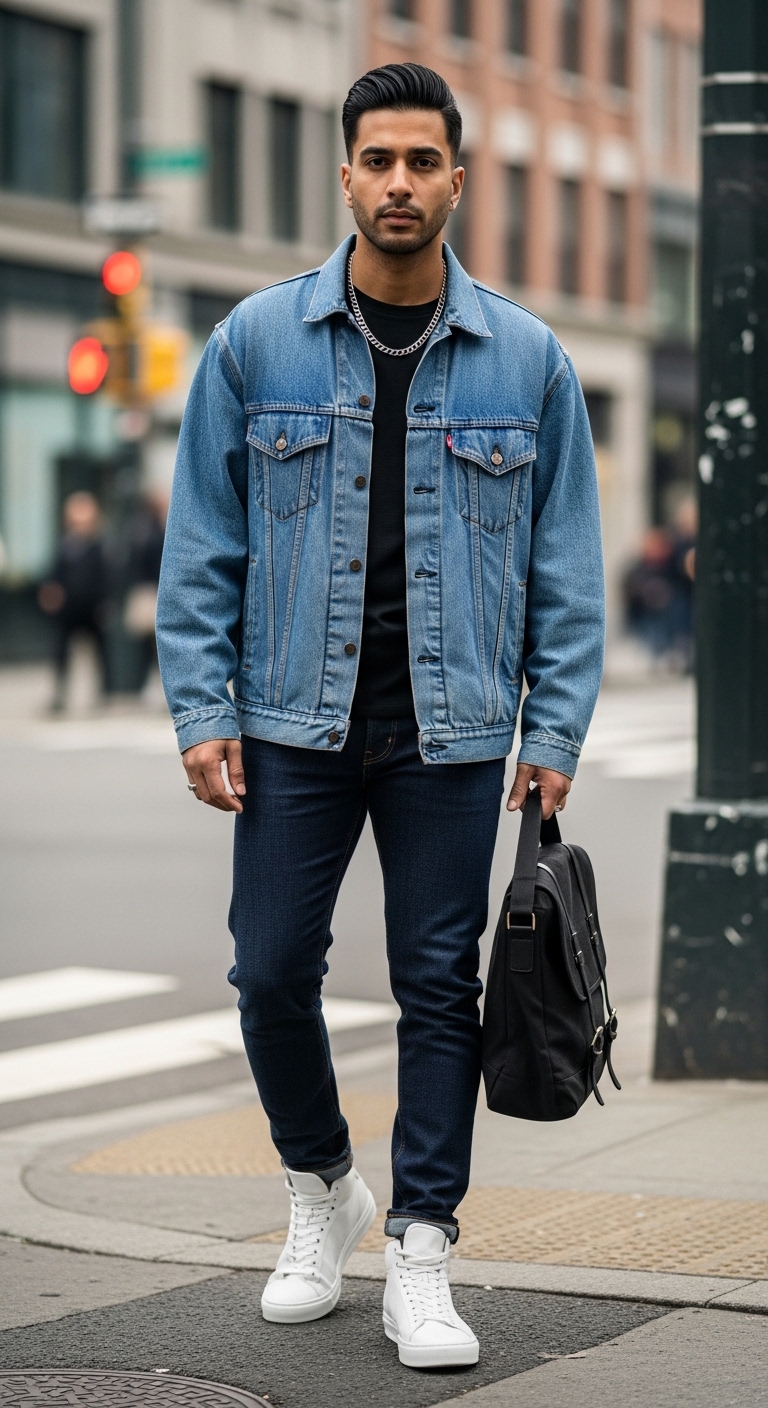 11 90s Outfit Men Will Make You Beautiful Classic 90s Denim Jacket