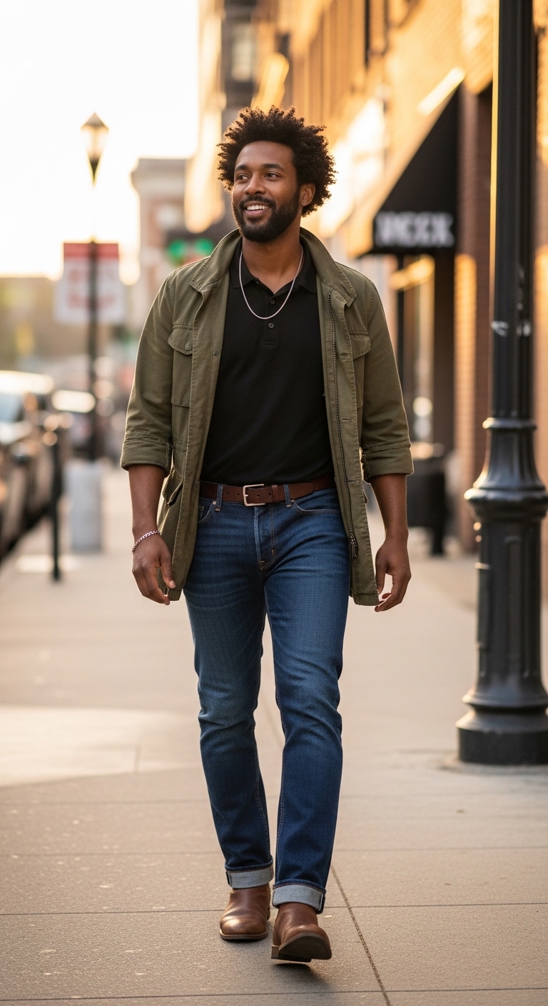 Layered Polo Comfort