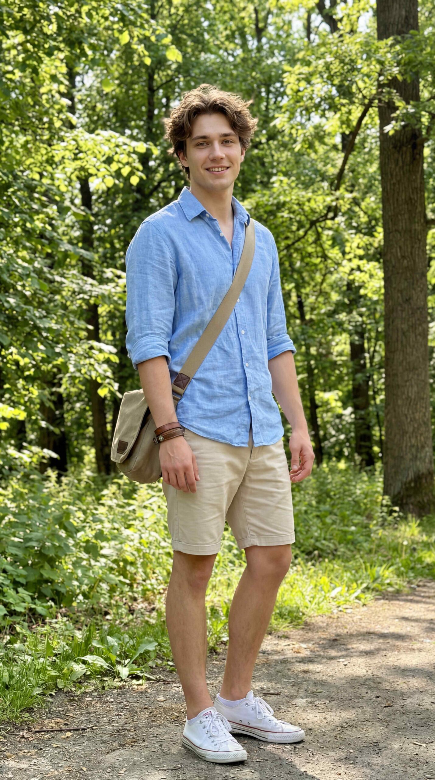 Casual Light Blue Shirt