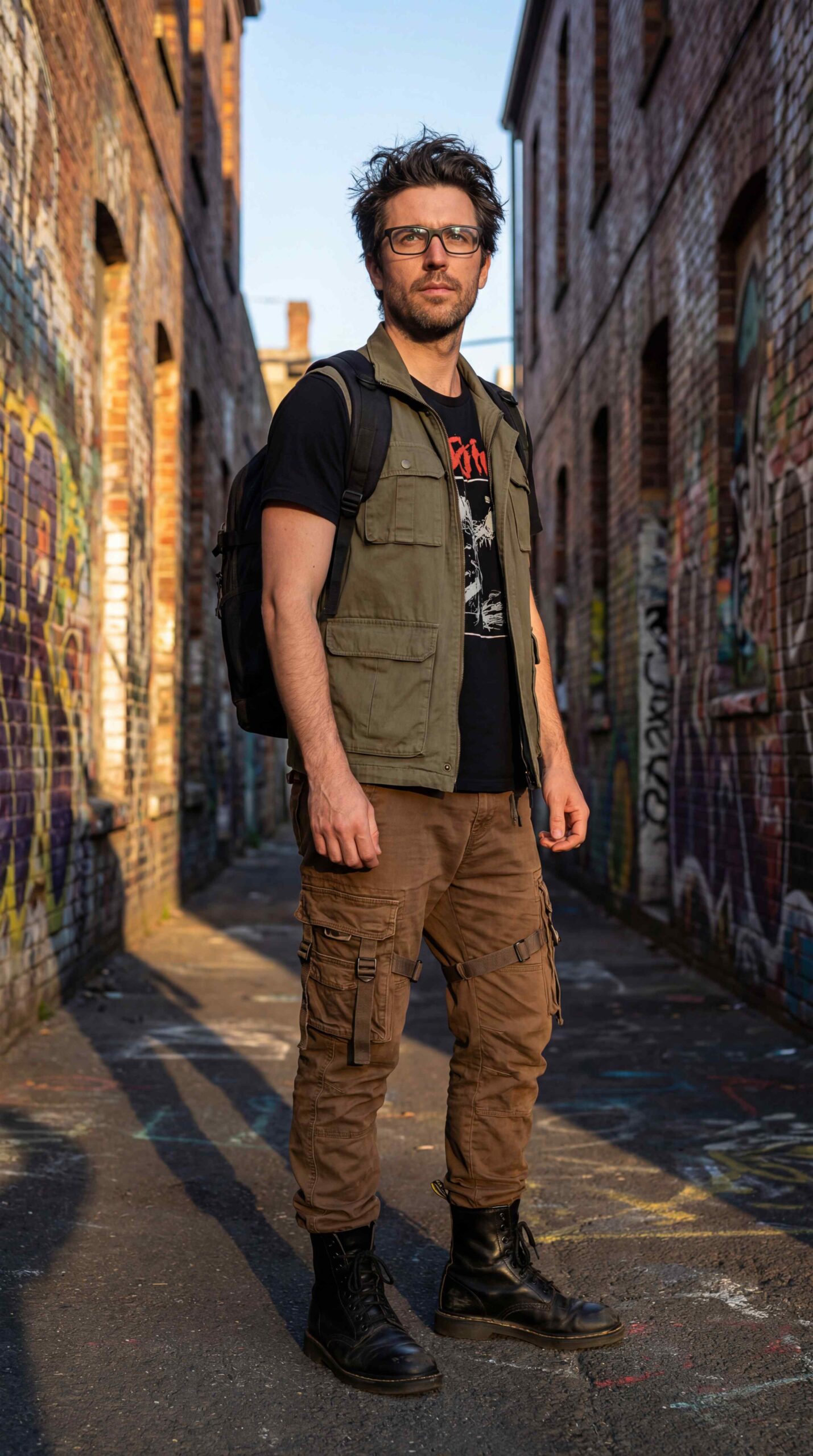 Brown Cargo Pants Street Style