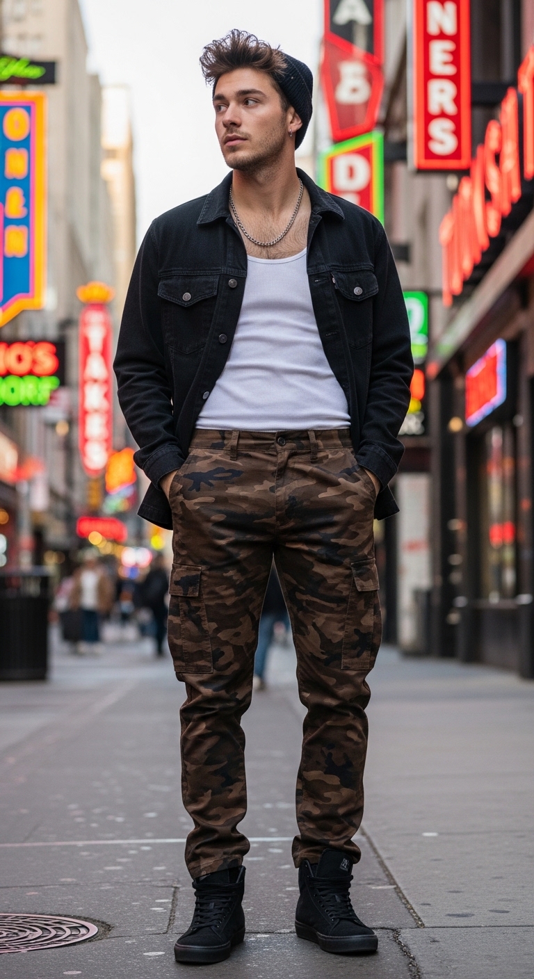11 Camo Pants Outfit Men For Every Occasion Urban Streetwear Camo Pants