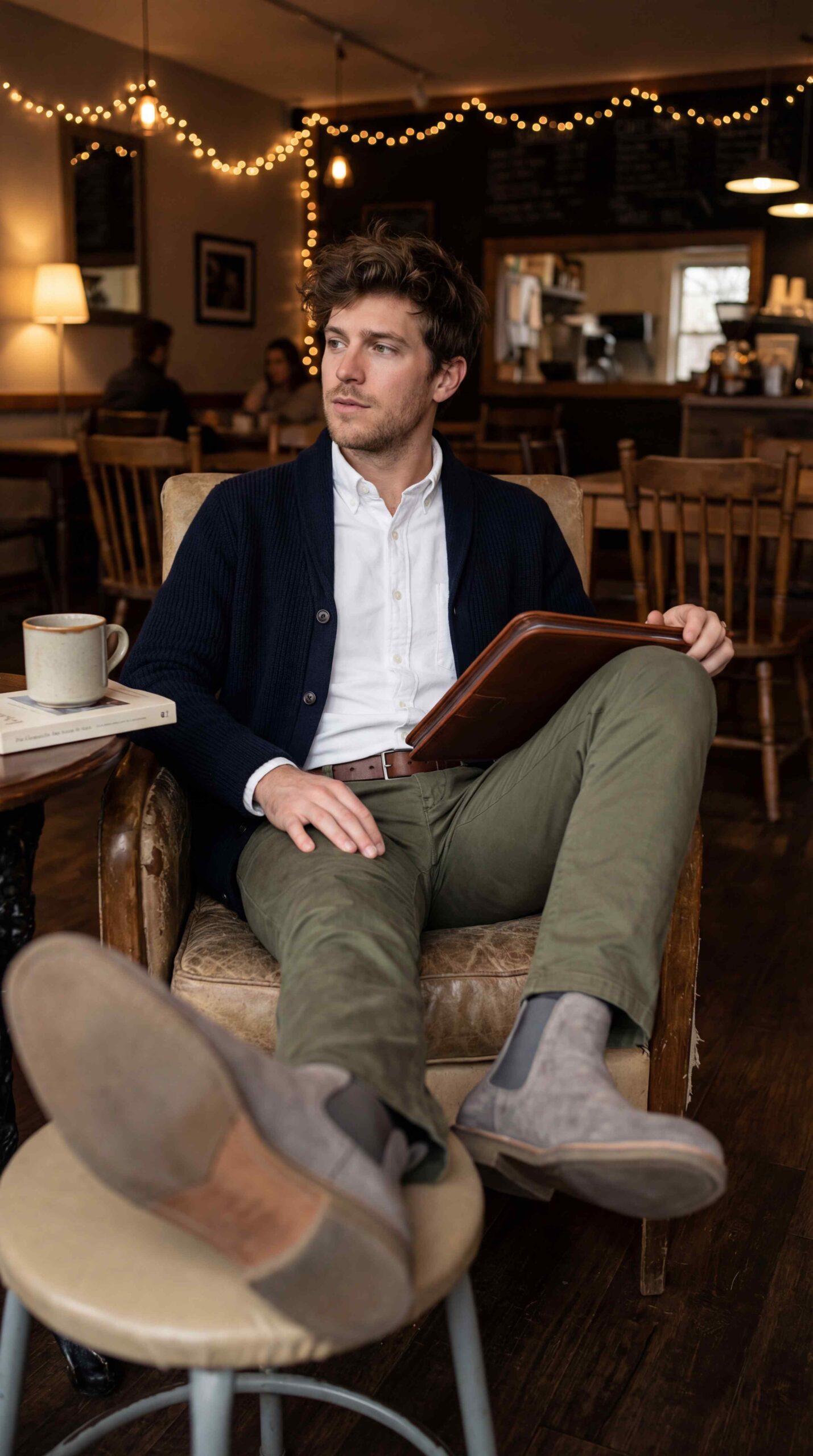 Suede Chelsea Boots Smart Casual