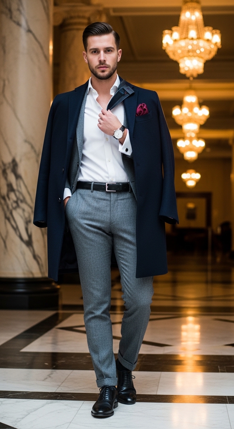 11 Grey Pants Outfit Men You Need To Try Smart Grey Wool Trousers