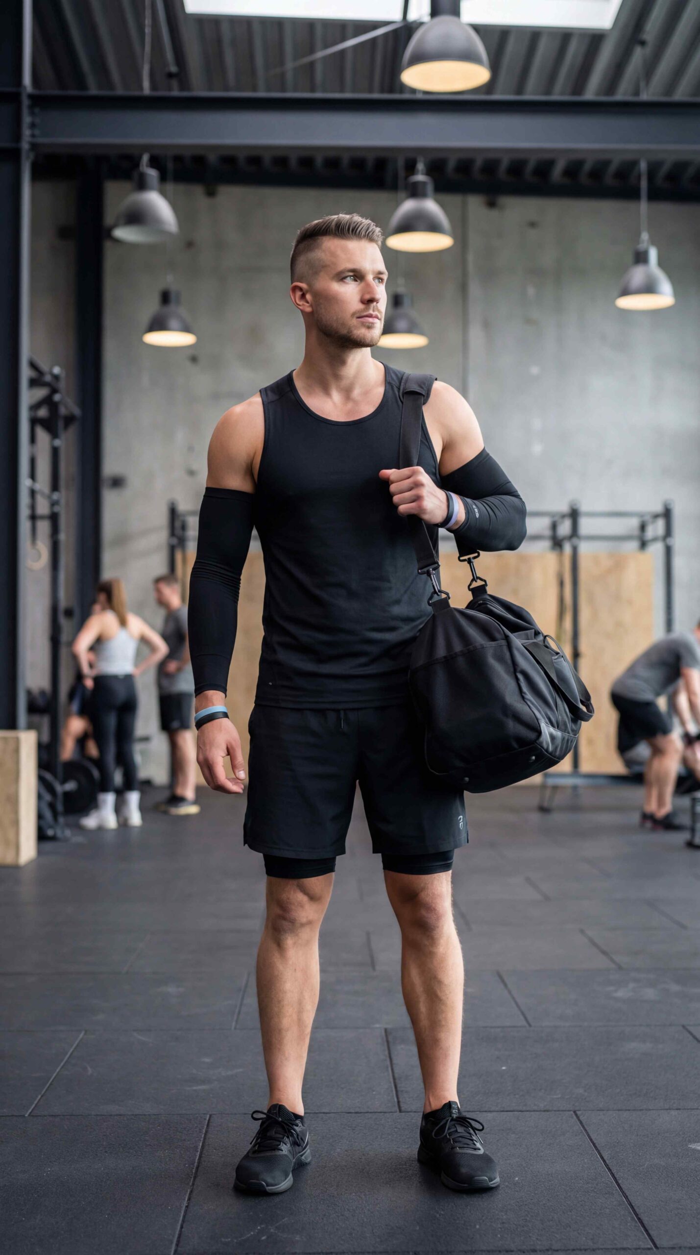11 Gym Outfit Men That Never Go Out Of Style Classic Black Gym Outfit Men