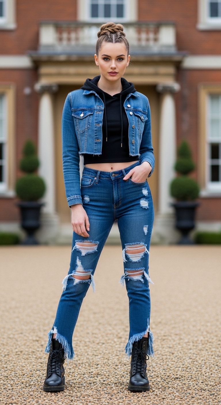 Distressed Denim for Edge