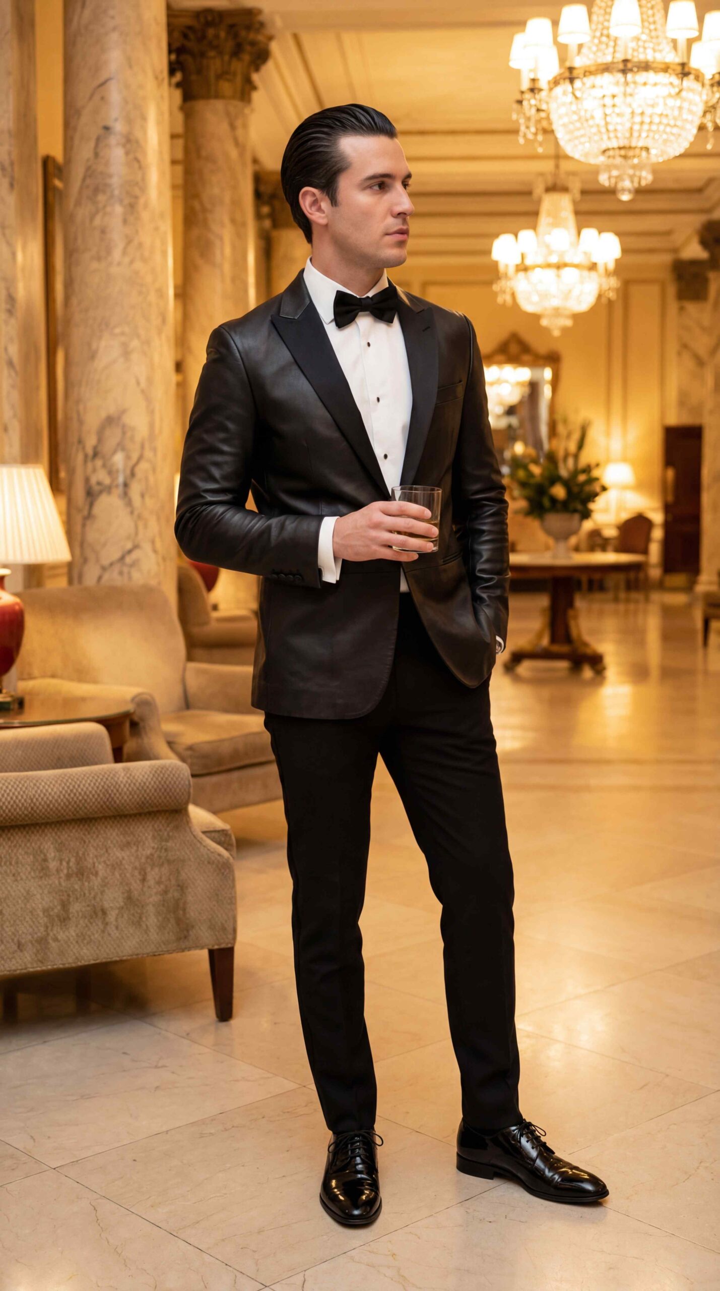 Evening Leather Elegance