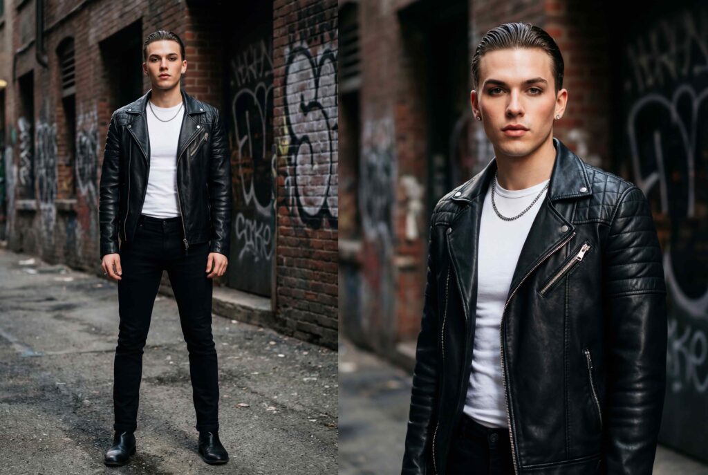 Leather Jacket Outfit Men Featured 1024x687