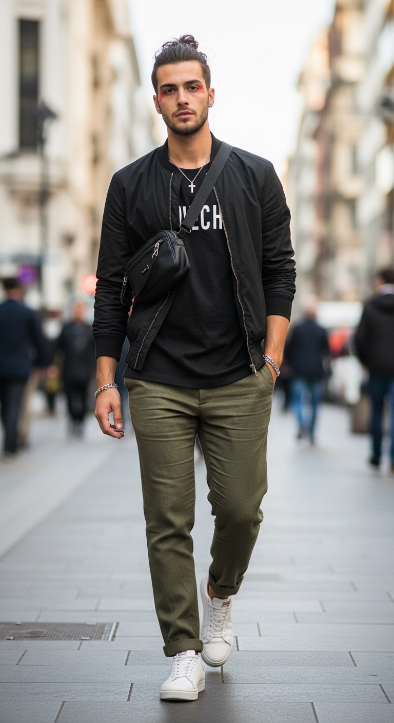 11 Linen Pants Outfit Men To Transform Your Wardrobe Olive Linen Streetwear Fusion