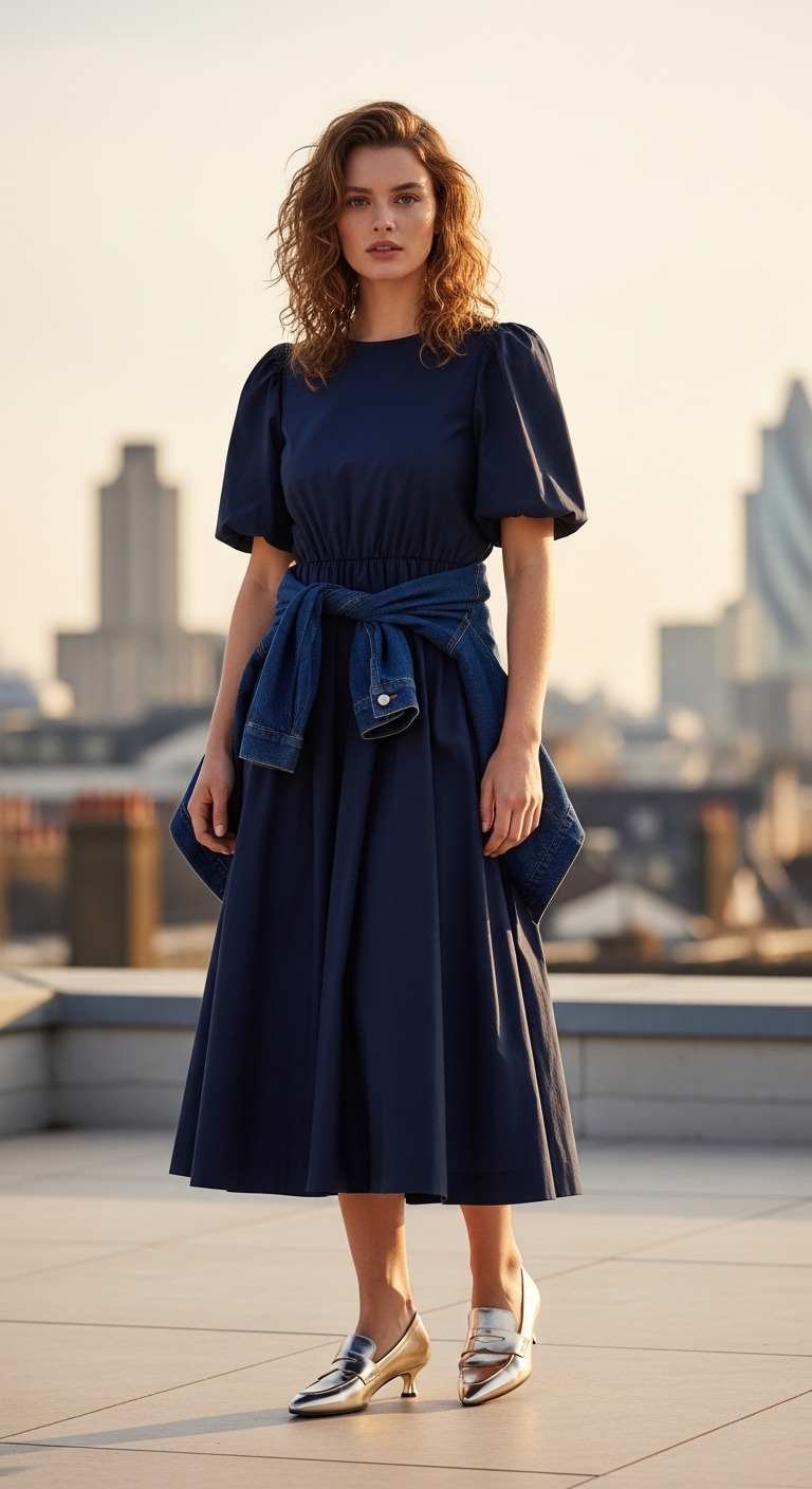 Chic Midi Dress Pairing