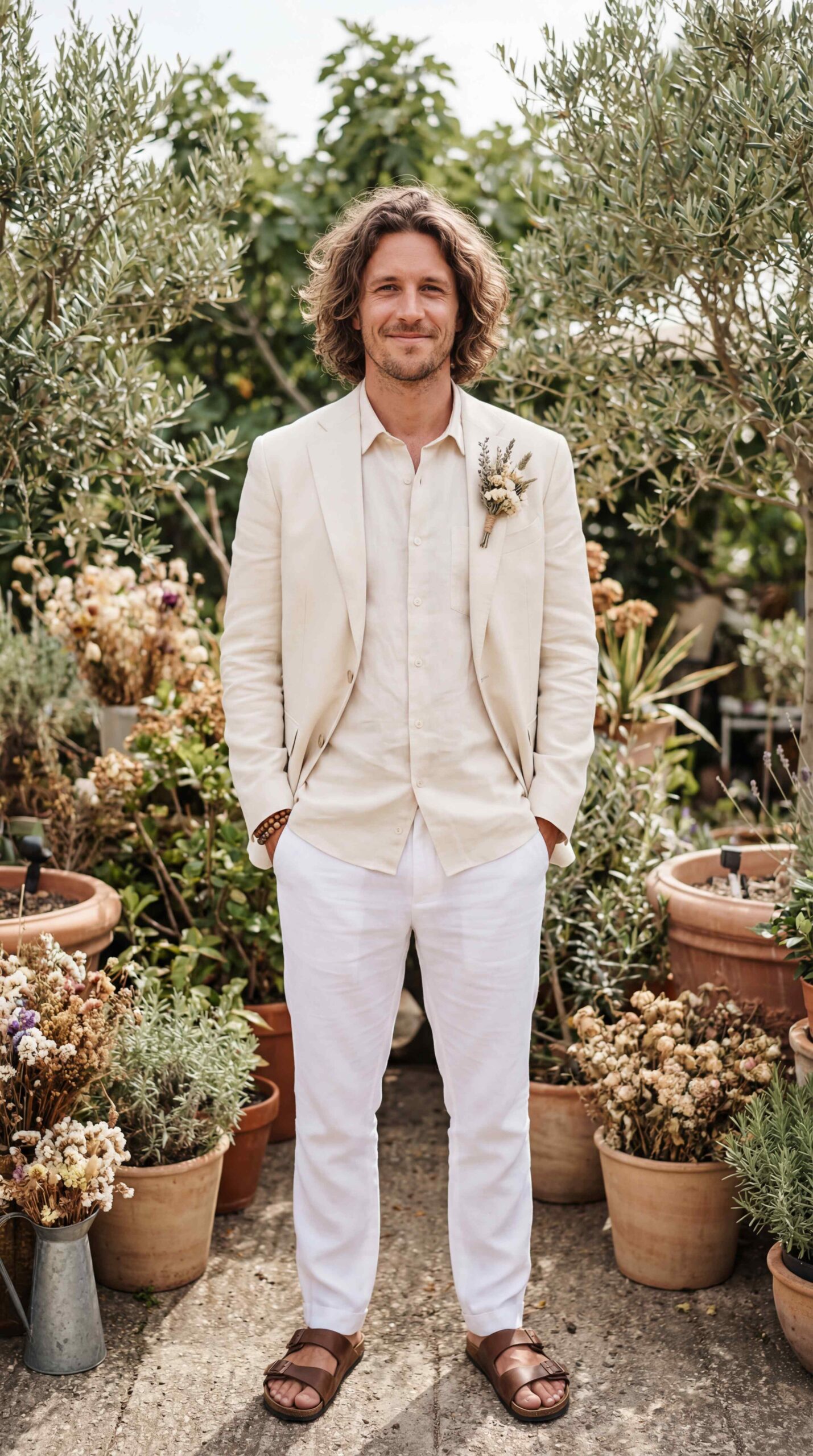 11 Men Wedding Outfit That Never Go Out Of Style Bohemian Wedding Ensemble