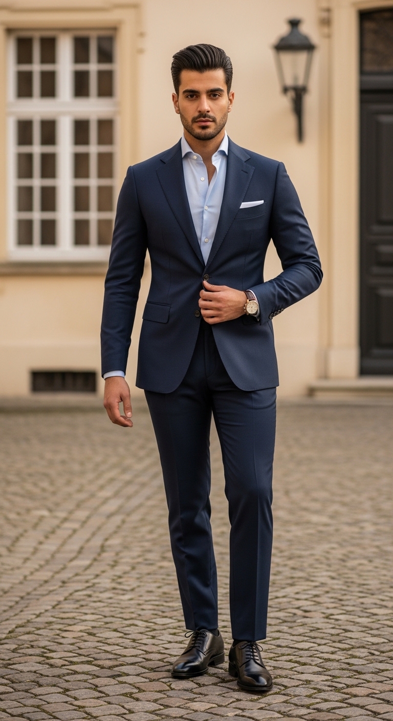 Classic Navy Suit