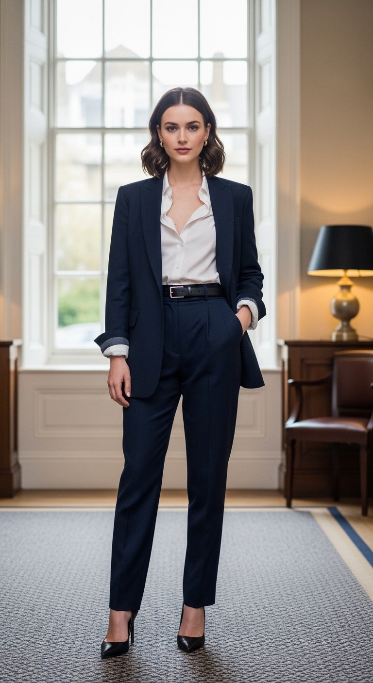 Classic Blazer Power Suit