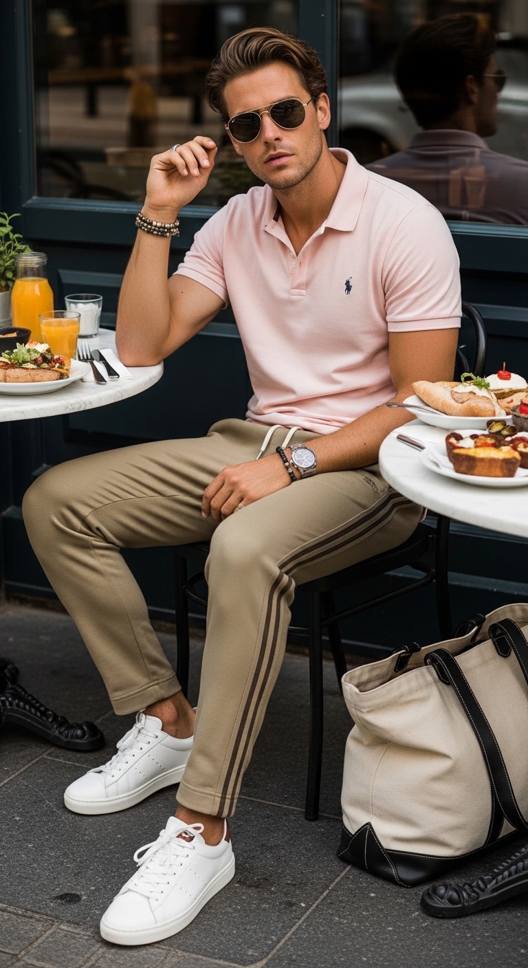 Weekend Brunch Sweatpants Outfit Men