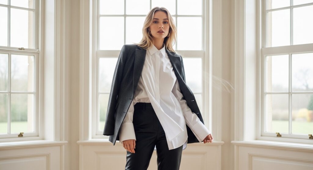 White Shirt Outfit Women Featured 1024x559