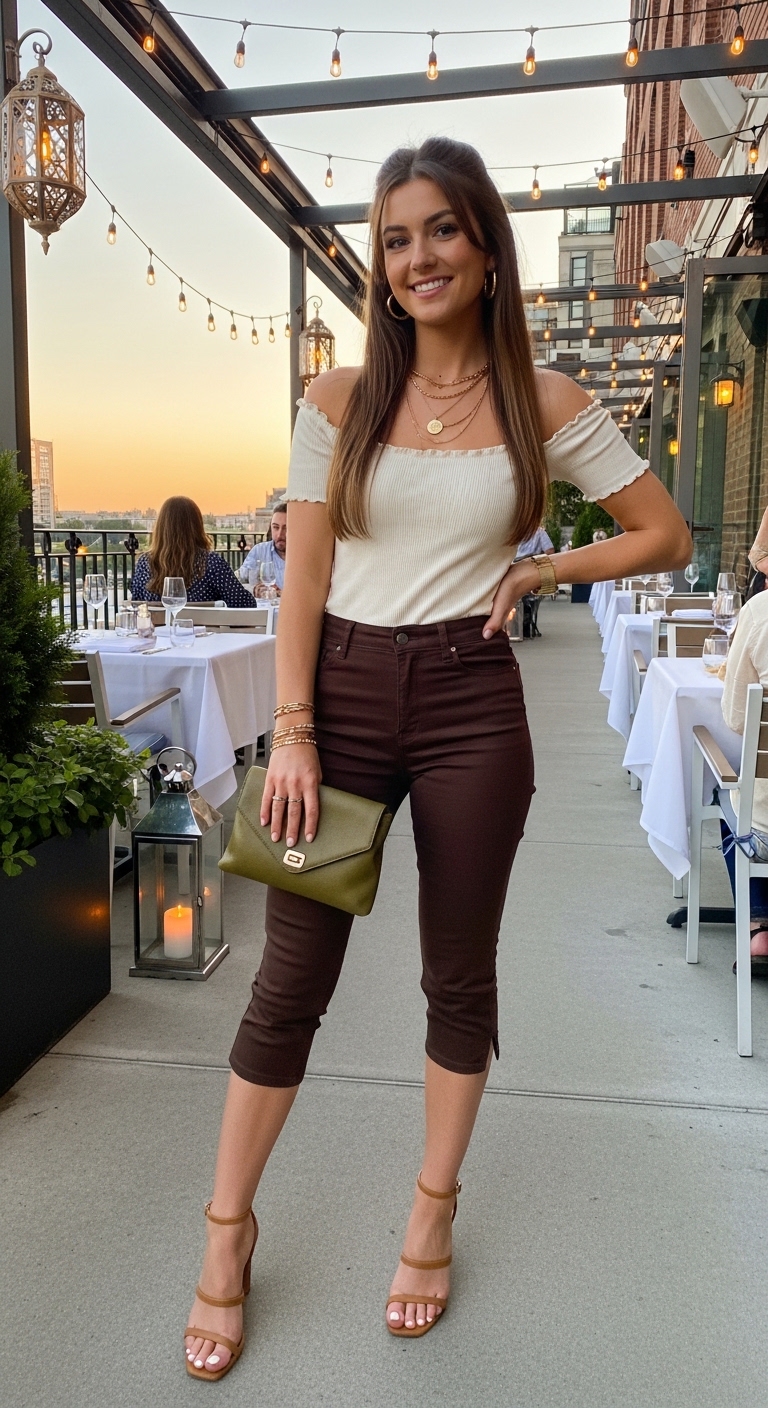 Monochrome Minimalist Capris