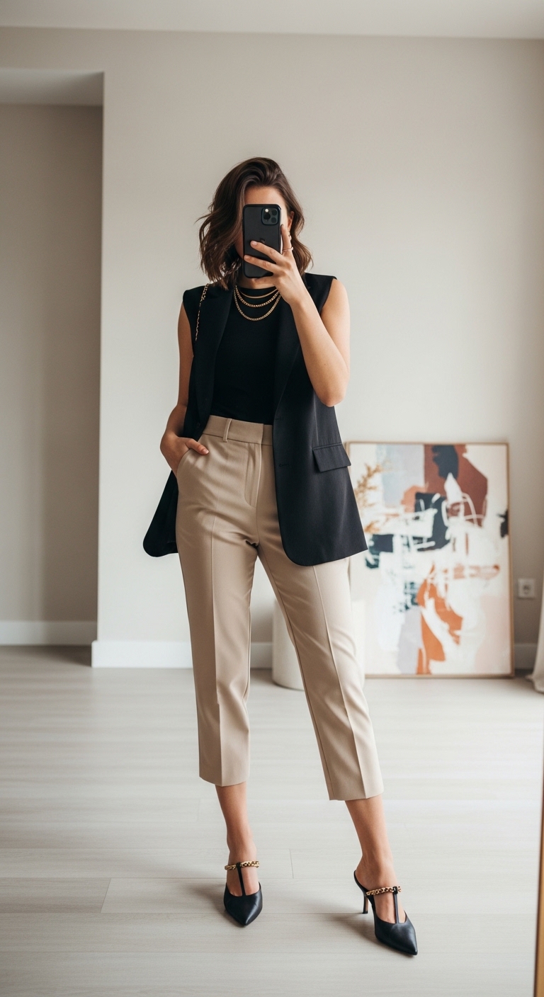 Sporty Luxe Capri Combo