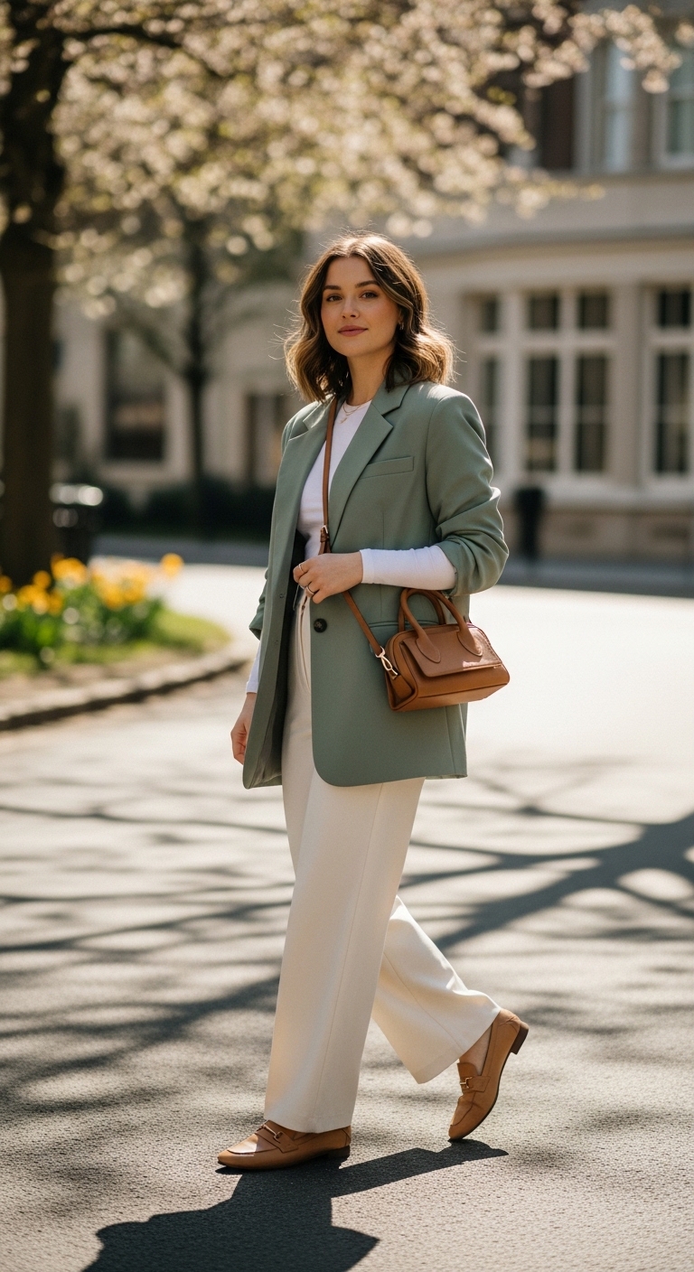 11 Cold Spring Outfit For Women That Look Stunning Midi Skirt Weekend Look