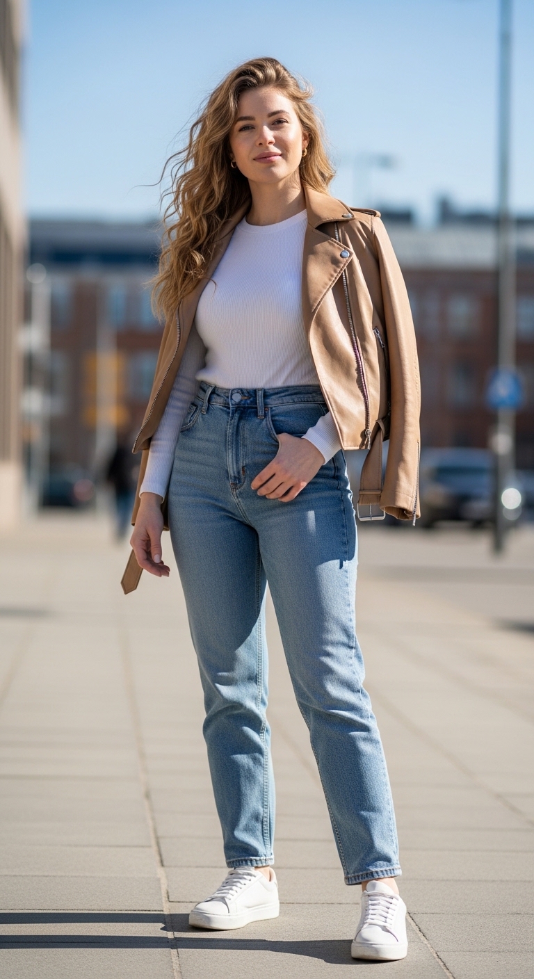 11 Cold Spring Outfit For Women That Look Stunning Utility Jacket Casual Look