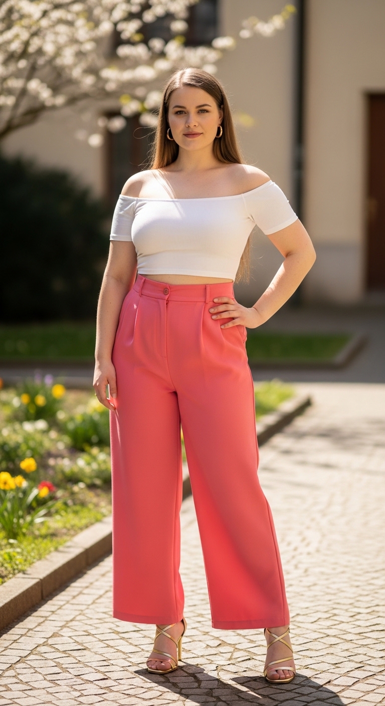 Cropped Blazer & Trousers