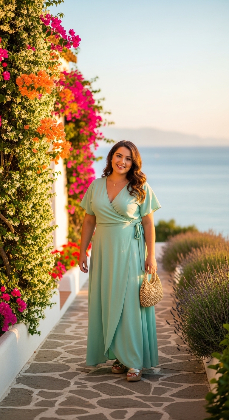 Floral Midi Dress Date