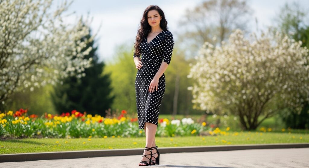 polka dot outfits for women featured