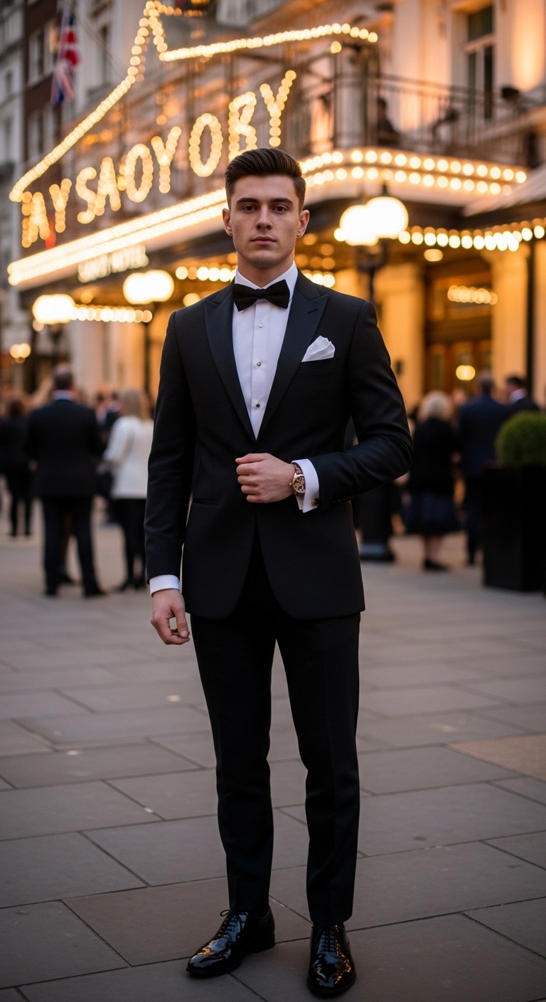 classic black tuxedo