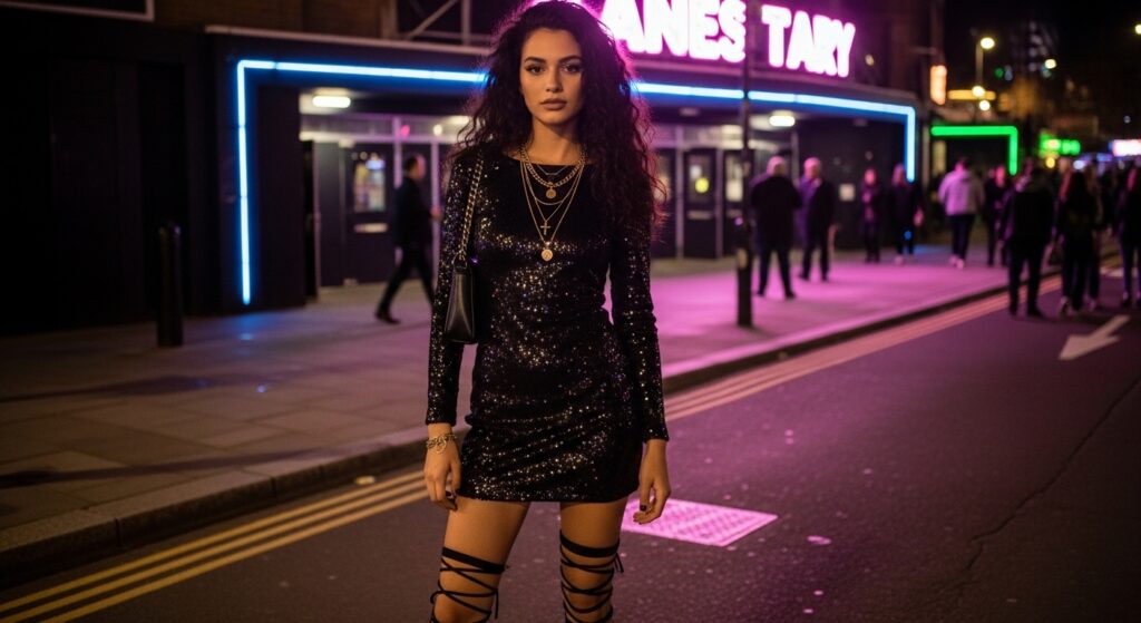 concert outfit black women