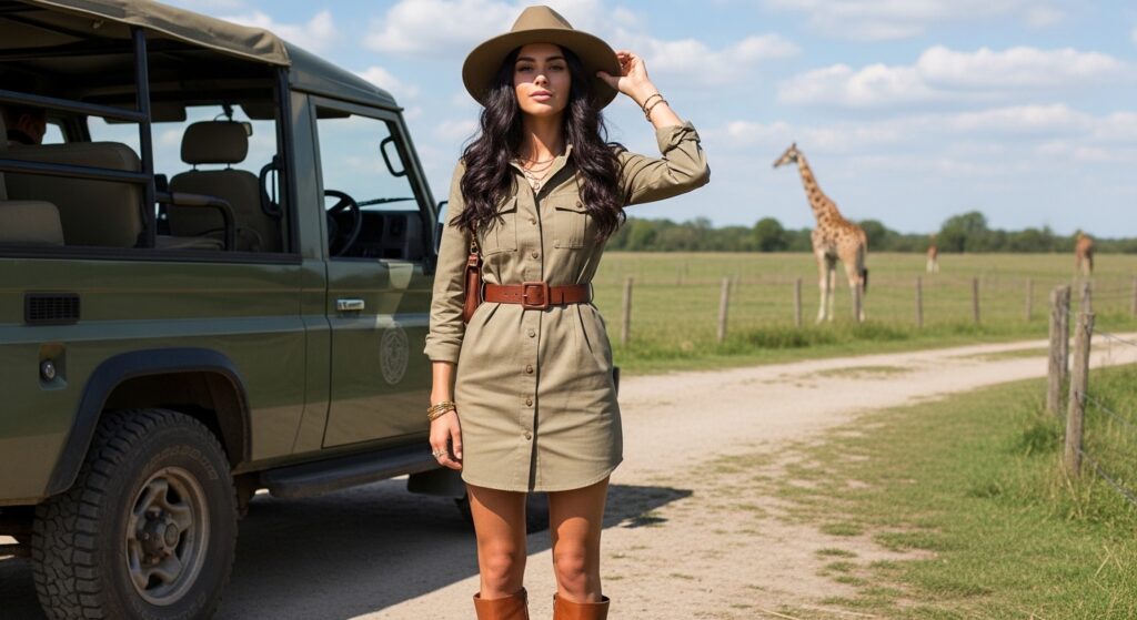 safari outfit women