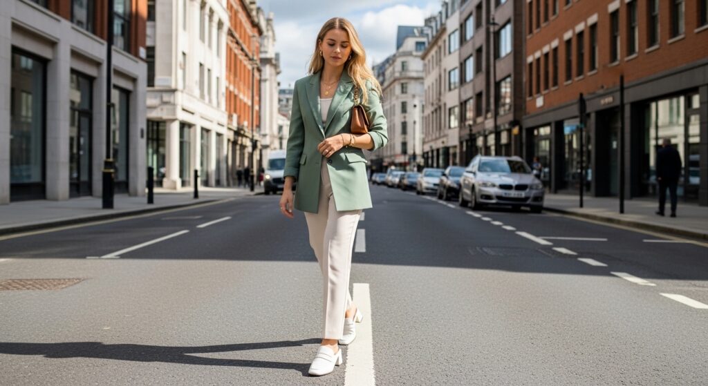 smart casual work outfit women