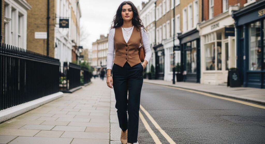 waist coat outfit women