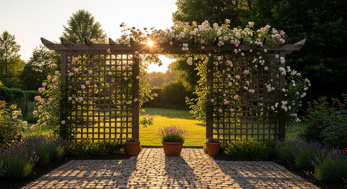 17 Stunning Trellis Ideas That Will Turn Your Outdoor Space Into a Garden Paradise